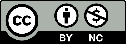 CC BY-NC: Attribution + Noncommercial 4.0